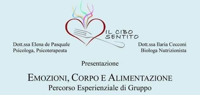 Presentazione: Emozioni, corpo e alimentazione