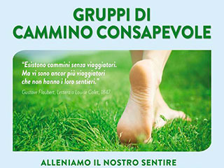 Gruppi di cammino consapevole - Domenica 12 maggio 2019