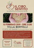 Il Cibo Sentito, un viaggio alla scoperta del sentire - 15 Febbraio 2019