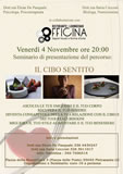 Il Cibo Sentito Seminario del 4 Novembre 2016